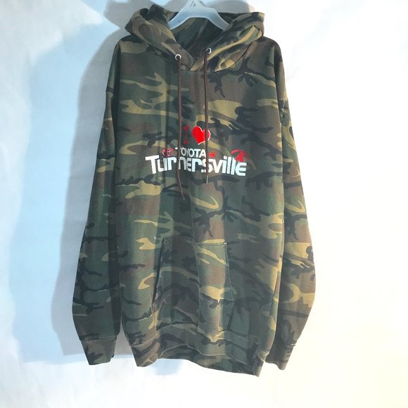 Toyota Camouflage Camo Army Sweater Hoodie - Picture 1 of 8